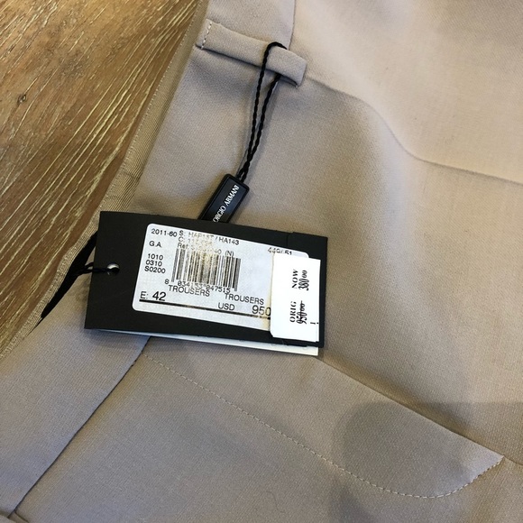 Giorgio Armani wool crepe pants, Trousers - Picture 5 of 16